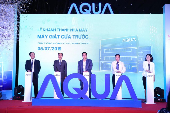 AQUA việt nam chính thức khánh thành nhà máy máy giặt cửa trước - Ảnh 2.