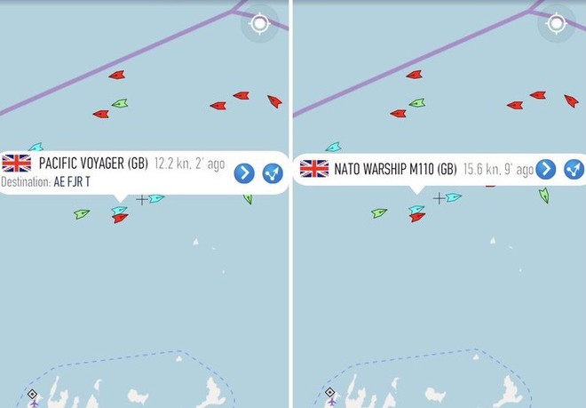 CẬP NHẬT: Căng thẳng tăng cao, thêm một tàu chở dầu cho Iran bị bắt - Tàu dầu Anh trốn vội, HQ Hoàng gia phái tàu chiến khẩn cấp hộ tống - Ảnh 3.