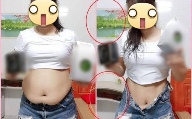 Đỉnh cao dối lừa: Quảng cáo thuốc giảm cân nhưng bóp eo đến cong cả bàn, dân mạng mỉa mai “photoshop non tay”