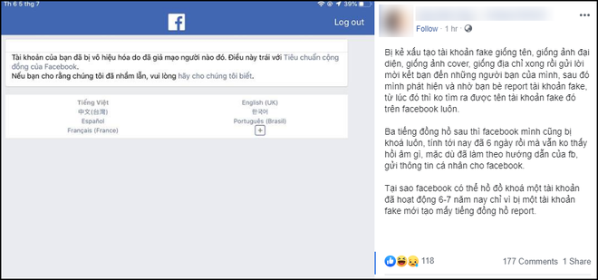 Vấn nạn Facebook chính chủ bị tài khoản nhái report ngược: Kẻ gian nhởn nhơ, nạn nhân bất lực không biết kêu ai - Ảnh 4.