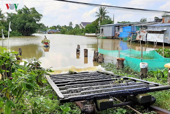 Ảnh: Độc đáo “cầu kéo” phương tiện đường thủy nơi Đất Mũi – Cà Mau - Ảnh 11.