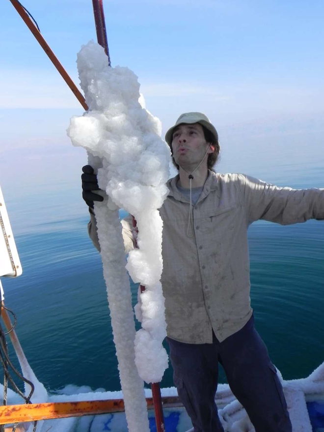 Hiện tượng tuyết muối rơi ngập Biển Chết khiến khoa học đau đầu suốt gần 50 năm cuối cùng đã có lời giải - Ảnh 4.