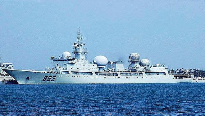 [ẢNH] Tàu trinh sát điện tử Trung Quốc chen ngang cuộc tập trận cực lớn của Mỹ và đồng minh - Ảnh 13.