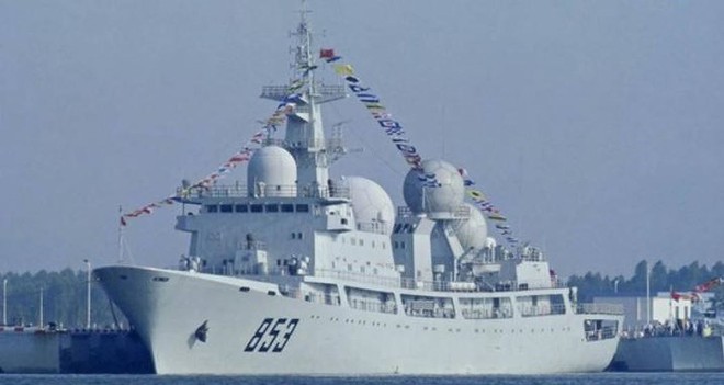 [ẢNH] Tàu trinh sát điện tử Trung Quốc chen ngang cuộc tập trận cực lớn của Mỹ và đồng minh - Ảnh 7.
