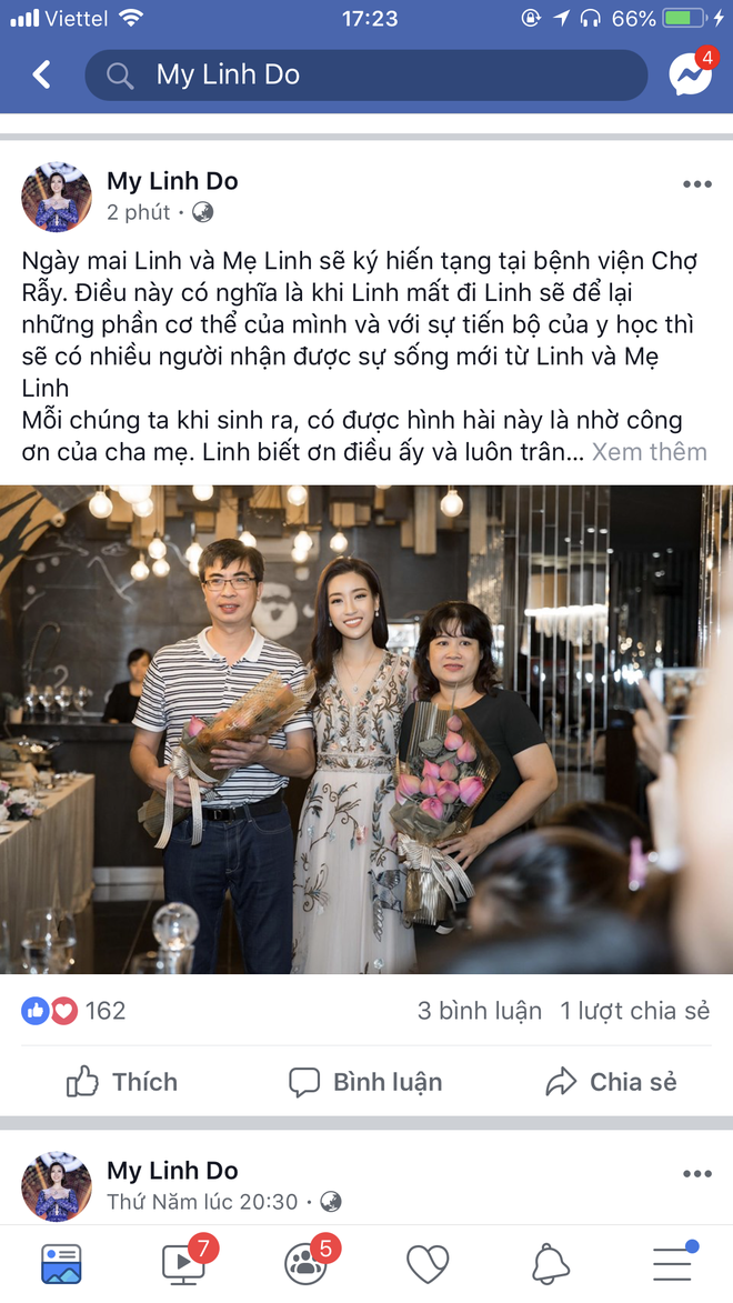 Đỗ Mỹ Linh trở thành Hoa hậu Việt Nam đầu tiên đăng ký hiến tạng cứu người - Ảnh 1.