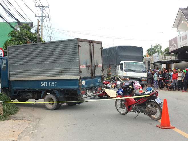 Đi ăn sinh nhật bạn, thiếu niên 17 tuổi tông xe tải tử vong thương tâm - Ảnh 1.