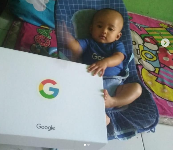 Cặp vợ chồng đặt tên con là Google nhận quà bất ngờ của đại gia công nghệ - Ảnh 2.