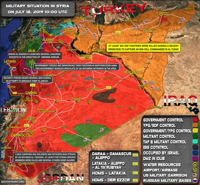 Máy bay tối tân của Mỹ áp sát Syria - Căn cứ Khmeimim đầu não Không quân Nga bị tấn công - Ảnh 7.