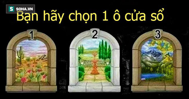 Hãy chọn theo bản năng cửa sổ bạn thích, đáp án sẽ tiết lộ bạn coi trọng điều gì nhất - Ảnh 1.