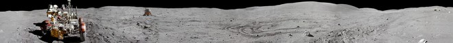 Nhân ngày trọng đại, NASA chơi lớn với loạt ảnh panorama đầy mê hoặc về Mặt Trăng - Ảnh 7.