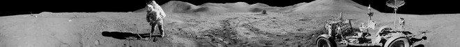 Nhân ngày trọng đại, NASA chơi lớn với loạt ảnh panorama đầy mê hoặc về Mặt Trăng - Ảnh 9.
