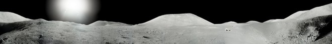 Nhân ngày trọng đại, NASA chơi lớn với loạt ảnh panorama đầy mê hoặc về Mặt Trăng - Ảnh 14.