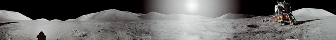Nhân ngày trọng đại, NASA chơi lớn với loạt ảnh panorama đầy mê hoặc về Mặt Trăng - Ảnh 15.