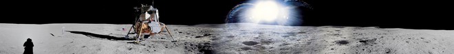 Nhân ngày trọng đại, NASA chơi lớn với loạt ảnh panorama đầy mê hoặc về Mặt Trăng - Ảnh 17.