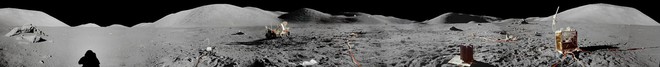 Nhân ngày trọng đại, NASA chơi lớn với loạt ảnh panorama đầy mê hoặc về Mặt Trăng - Ảnh 18.