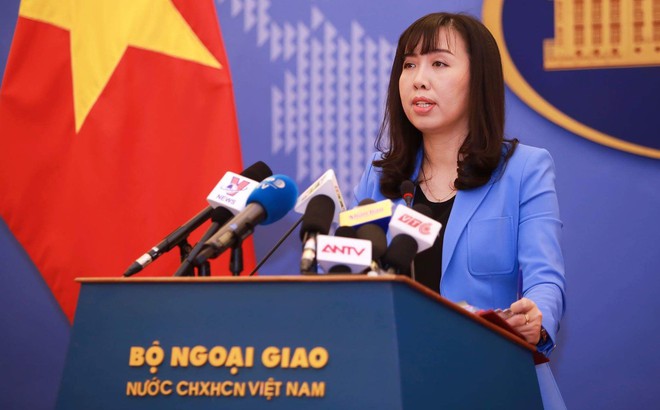 Việt Nam kiên quyết yêu cầu Trung Quốc rút nhóm tàu Hải dương 8 khỏi vùng biển Việt Nam
