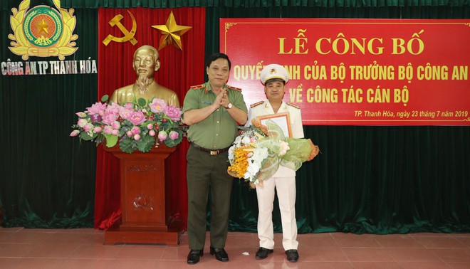 Thành phố Thanh Hóa có Trưởng Công an mới thay thế ông Nguyễn Chí Phương - Ảnh 1.