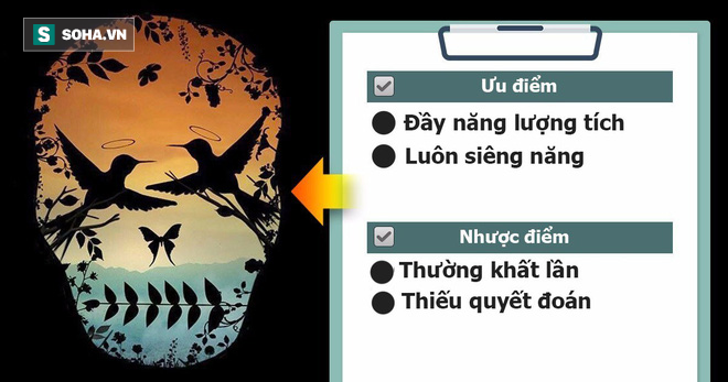 Bạn thấy đầu lâu hay đôi chim? Đáp án tiết lộ nét hấp dẫn của bạn trong mắt người khác - Ảnh 7.