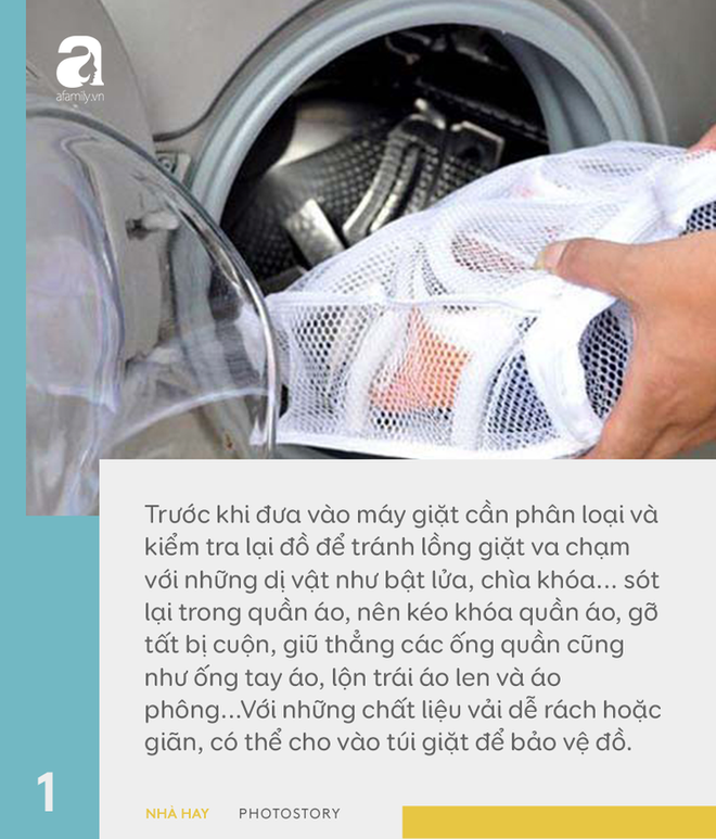 6 hướng dẫn hữu ích cho việc sử dụng máy giặt đúng cách, giúp tăng tuổi thọ dùng được trên 10 năm - Ảnh 1.