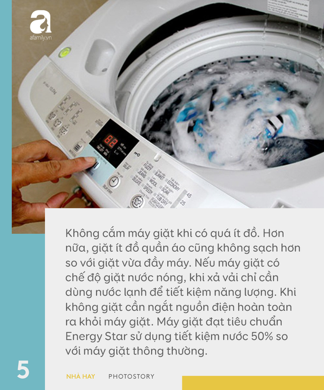 6 hướng dẫn hữu ích cho việc sử dụng máy giặt đúng cách, giúp tăng tuổi thọ dùng được trên 10 năm - Ảnh 5.