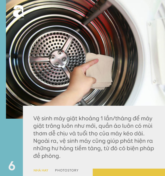 6 hướng dẫn hữu ích cho việc sử dụng máy giặt đúng cách, giúp tăng tuổi thọ dùng được trên 10 năm - Ảnh 6.