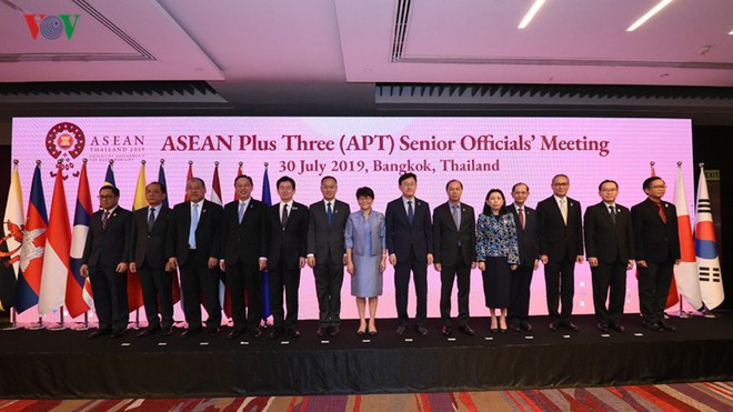Họp trù bị cho Hội nghị Bộ trưởng Ngoại giao ASEAN+3 và EAS - Ảnh 1.