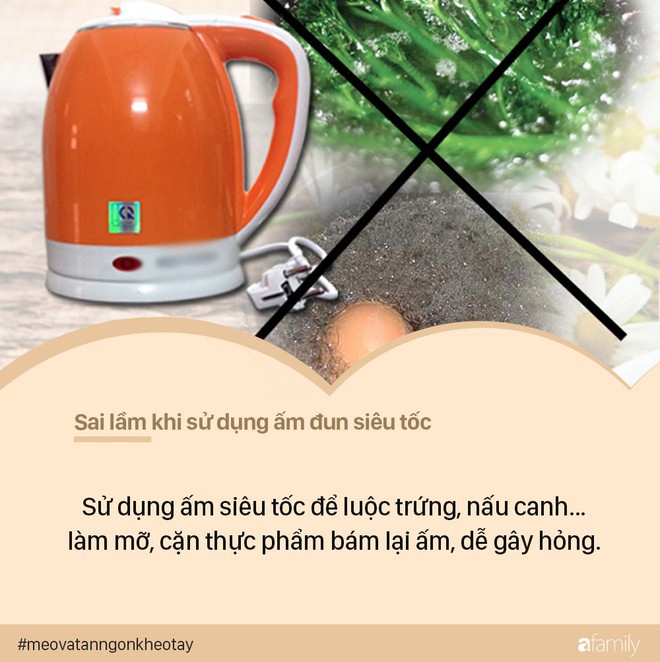 7 sai lầm khi sử dụng ấm siêu tốc có thể khiến ổ điện nổ tung, dễ gây hại đến cả nhà - Ảnh 2.