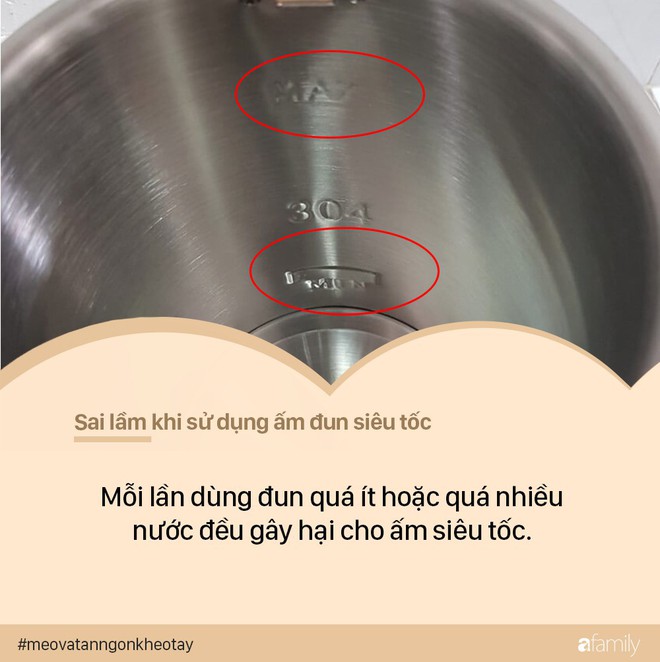 7 sai lầm khi sử dụng ấm siêu tốc có thể khiến ổ điện nổ tung, dễ gây hại đến cả nhà - Ảnh 5.