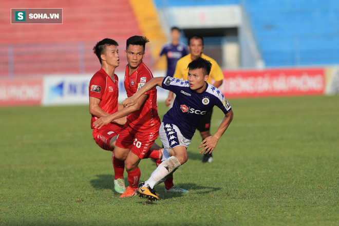 Quật ngã Hải Phòng, Hà Nội FC lên ngôi đầu bảng chỉ 3 ngày sau lời dự đoán của bầu Đức - Ảnh 2.