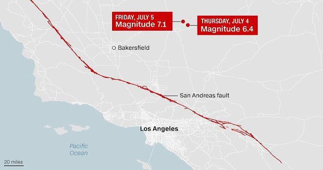 Bang California cảnh giác trước đợt dư chấn siêu mạnh - Ảnh 3.