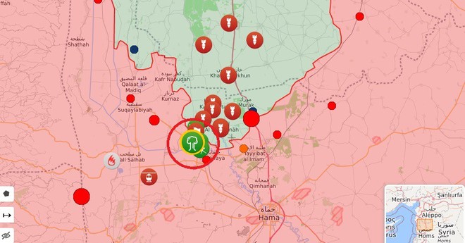 Phiến quân sụp đổ hàng loạt ở Bắc Hama- Đặc nhiệm Nga liên thủ cùng quân đội Syria lập công lớn - Ảnh 10.