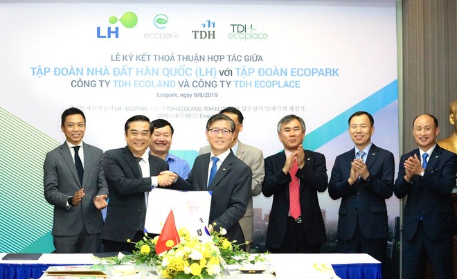 Ecopark cùng các công ty trong hệ thống ký thoả thuận hợp tác với LH – tập đoàn nhà đất hàng đầu Hàn Quốc - Ảnh 1.