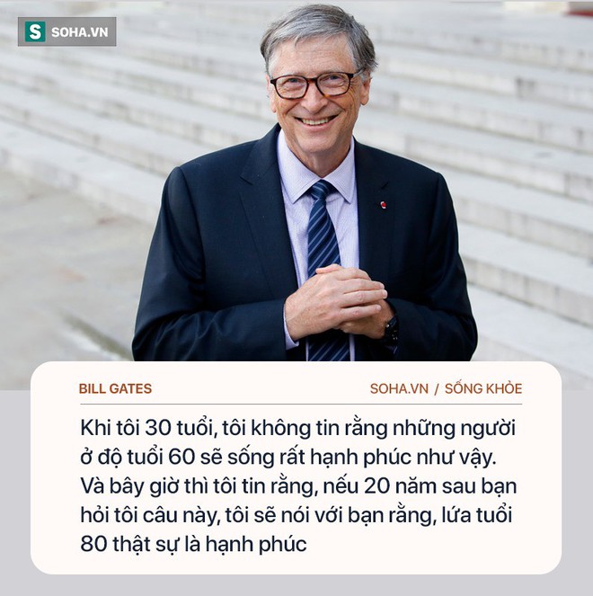 Tỉ phú Bill Gates: Chìa khóa để hạnh phúc, khỏe mạnh là làm 4 việc, không cần đến tiền - Ảnh 1.
