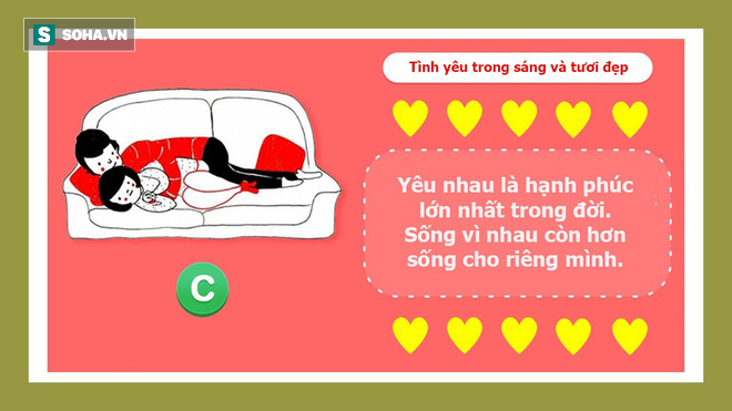 Bạn thấy cặp đôi nào hạnh phúc nhất? Đáp án tiết lộ bạn yêu say đắm hay trong sáng - Ảnh 4.