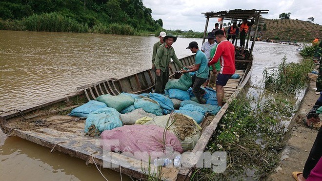 Đê 300 tỉ vỡ toác, cả nghìn ha lúa nguy cơ bị mất trắng - Ảnh 6.