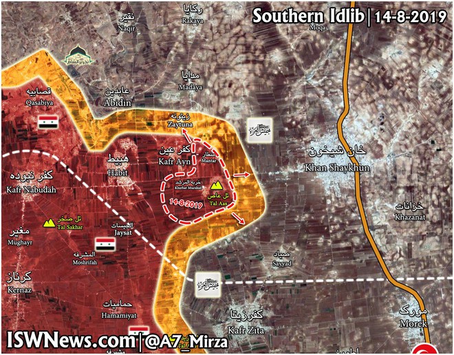QĐ Syria bắt sống nhiều tăng thiết giáp, phiến quân vỡ trận Nam Idlib, tháo chạy như ong vỡ tổ - Ảnh 4.
