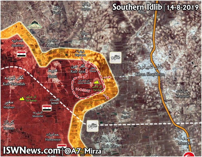 QĐ Syria bắt sống nhiều tăng thiết giáp, phiến quân vỡ trận Nam Idlib, tháo chạy như ong vỡ tổ - Ảnh 4.