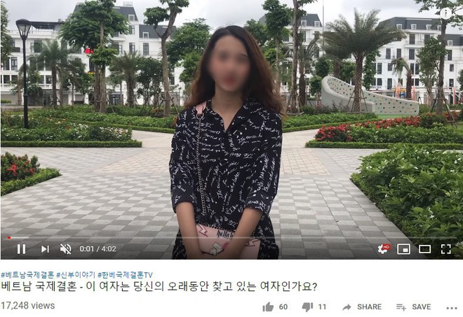 Youtube tràn lan clip tự giới thiệu của cô dâu Việt muốn lấy chồng Hàn, chấp nhận bị trưng bày như hàng hóa để có được cơ hội đổi đời - Ảnh 4.