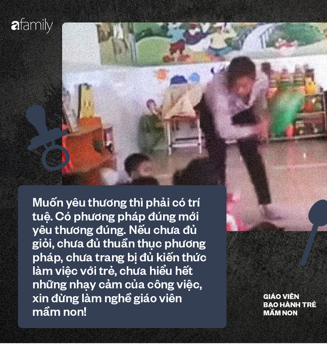 Từ cái tát tụ máu môi đến nhốt tủ quần áo: Không yêu trẻ đừng làm nghề nuôi dạy trẻ - Ảnh 3.