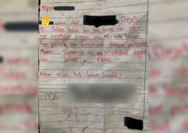 Bé gái 11 tuổi viết thư tỏ tình gửi crush 12 tuổi, đưa ra lời đề nghị khiến phụ huynh nào cũng phải ngượng chín mặt - Ảnh 1.