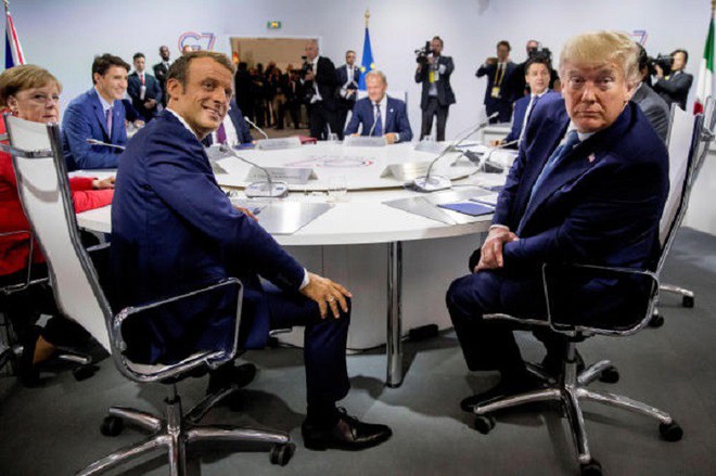 Thượng đỉnh G-7: Ông Trump vẫn lạc giọng - Ảnh 2.