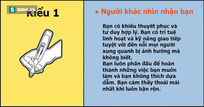 Chọn kiểu cầm bút của riêng bạn rồi xem người khác nhận xét về bạn như thế nào  - Ảnh 2.