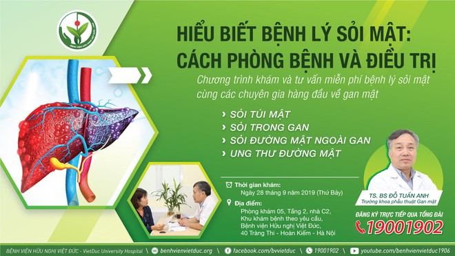 Lưu ý: Chuyên gia cảnh báo các dấu hiệu cần biết của sỏi mật - Ảnh 2.