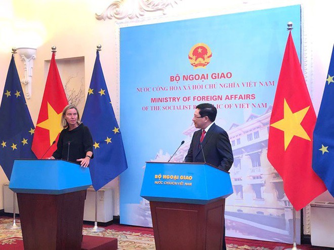 EU chia sẻ quan ngại của Việt Nam về căng thẳng trên biển Đông - Ảnh 2.