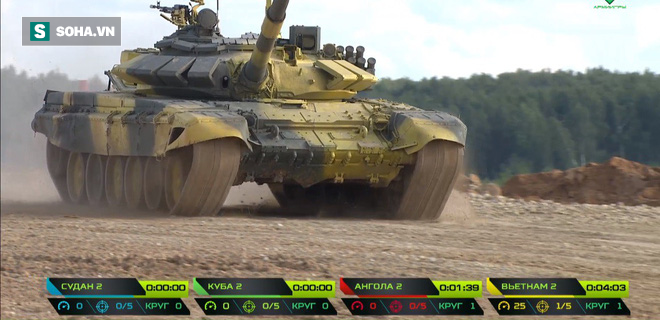 Tuyệt vời kíp xe tăng Việt Nam 2 đứng đầu bảng, chính thức phá kỷ lục - Xe tăng Cuba và Angola bị hỏng - Ảnh 20.
