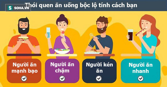 Thói quen ăn uống bộc lộ tính cách bạn: Người ăn mạnh bạo có lẽ thú vị nhất - Ảnh 1.