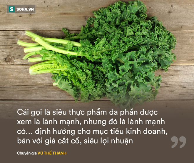 Chuyên gia Vũ Thế Thành: Cải xoăn giàu canxi hơn sữa là... bốc phét, nhiều loại cá có omega-3 chứ riêng gì cá hồi - Ảnh 1.