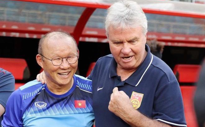 Trợ lý bật mí chi tiết bất ngờ khi thầy Park tái ngộ HLV Hiddink tại Trung Quốc