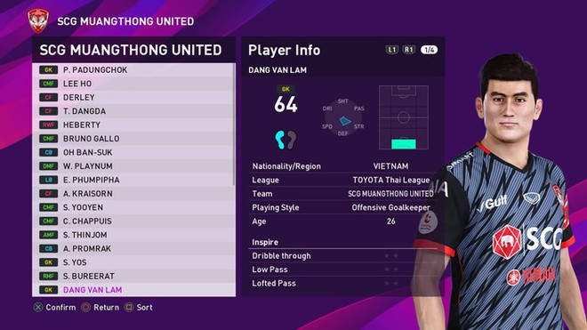 Ngỡ ngàng với tạo hình của Công Phượng, Văn Hậu trong PES 2020 - Ảnh 4.