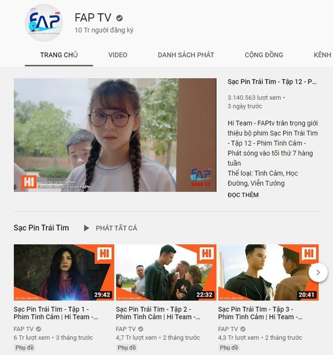 Loạt clip hot đưa FAP TV chạm tay đến nút kim cương Youtube, hút 10 triệu người theo dõi - Ảnh 3.